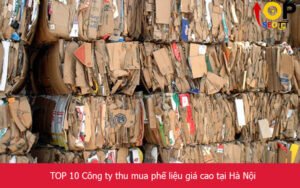 TOP 10 Công ty thu mua phế liệu giá cao tại Hà Nội