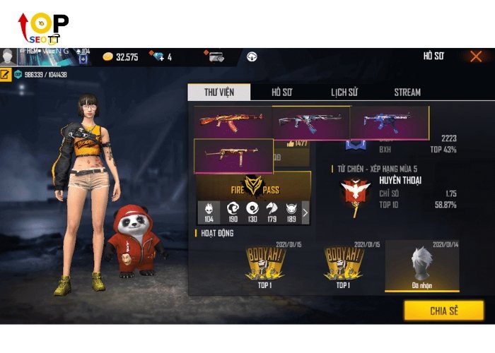 Acc FF miễn phí