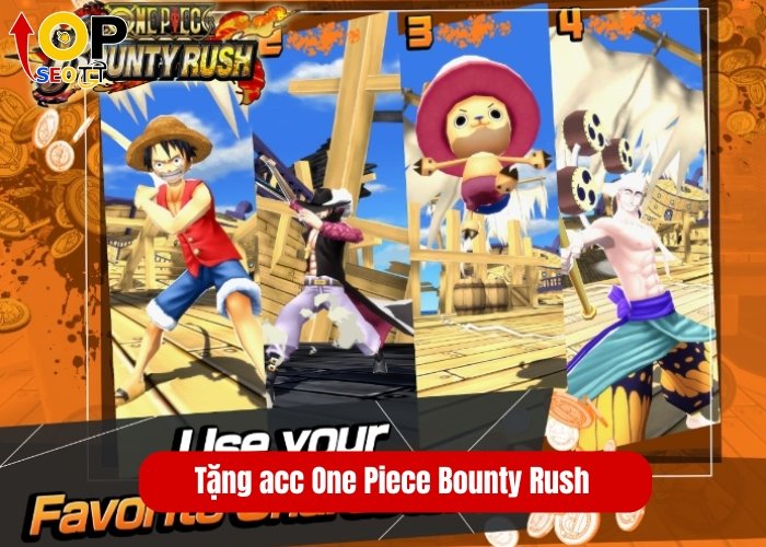 Tặng acc One Piece Bounty Rush