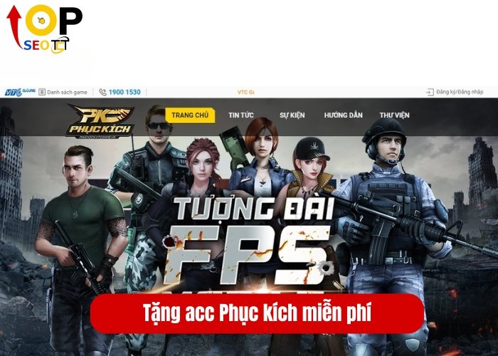Tặng acc Phục kích miễn phí